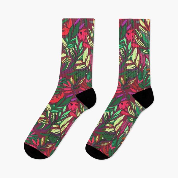 Item preview, Tropical red green designed and sold by Alessandro Remo Mazzoni Remotextiles.