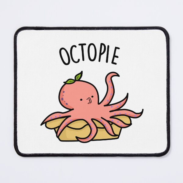 Item preview, Octo-pie Funny Octopus Pie Puns designed and sold by punnybone.