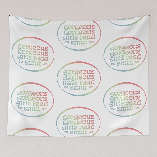 Item preview, Gorgeous Gorgeous Girls Are...Thirsty Rainbow Circle designed and sold by Gatto Viola Designs by Alessandra Ragusa.