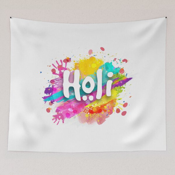 Item preview, Hands and splash colors for a joyful Holi designed and sold by TirrellColister.