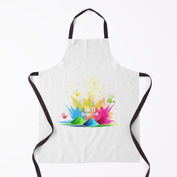 Item preview, Colorful hands, powders and rangoli decoration for Holi designed and sold by TirrellColister.