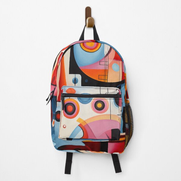 Artikelvorschau, Cubist Whimsy: A Vibrant Abstract Art Piece - N 24 entworfen und verkauft von Moisky Art.