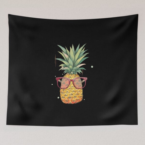 Item preview, Pineapple Sunglasses Beach Hawaiian Holidays Tropical Summer designed and sold by farhanhafeez.