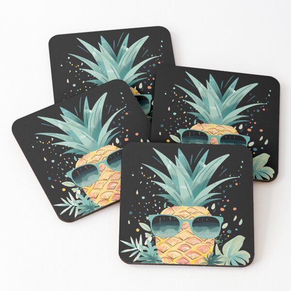 Item preview, Pineapple Sunglasses Beach Hawaiian Holidays Tropical Summer designed and sold by farhanhafeez.