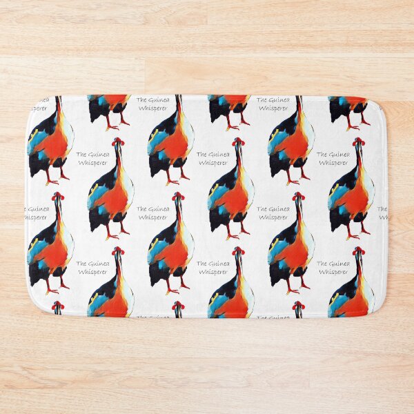 Item preview, Guinea fowl #black text designed and sold by HUNSA.