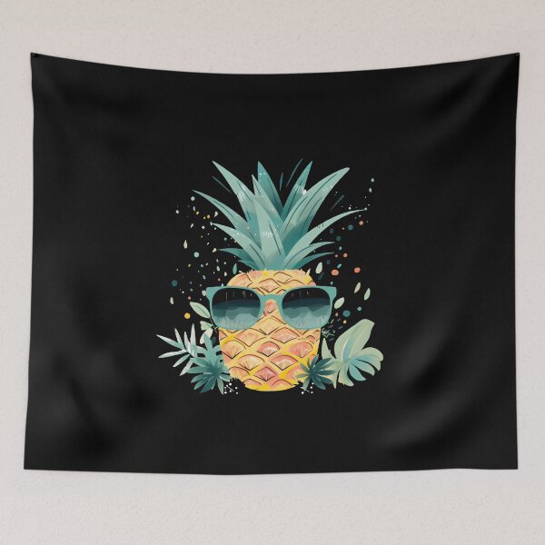 Item preview, Pineapple Sunglasses Beach Hawaiian Holidays Tropical Summer designed and sold by farhanhafeez.
