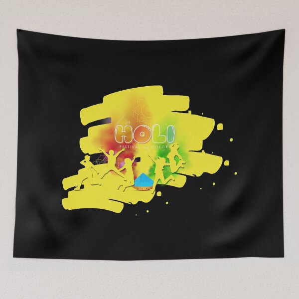 Item preview, Colorful people playing in colored powder designed and sold by TirrellColister.