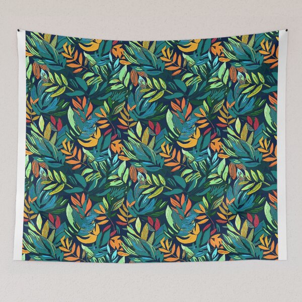 Item preview, Tropical red green designed and sold by Alessandro Remo Mazzoni Remotextiles.