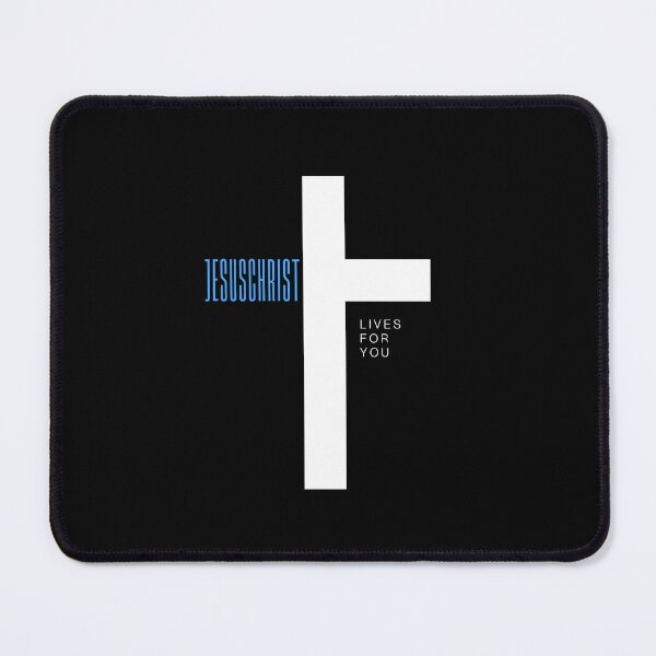 Item preview, JesusChristLivesForYouBlue designed and sold by BecDill.