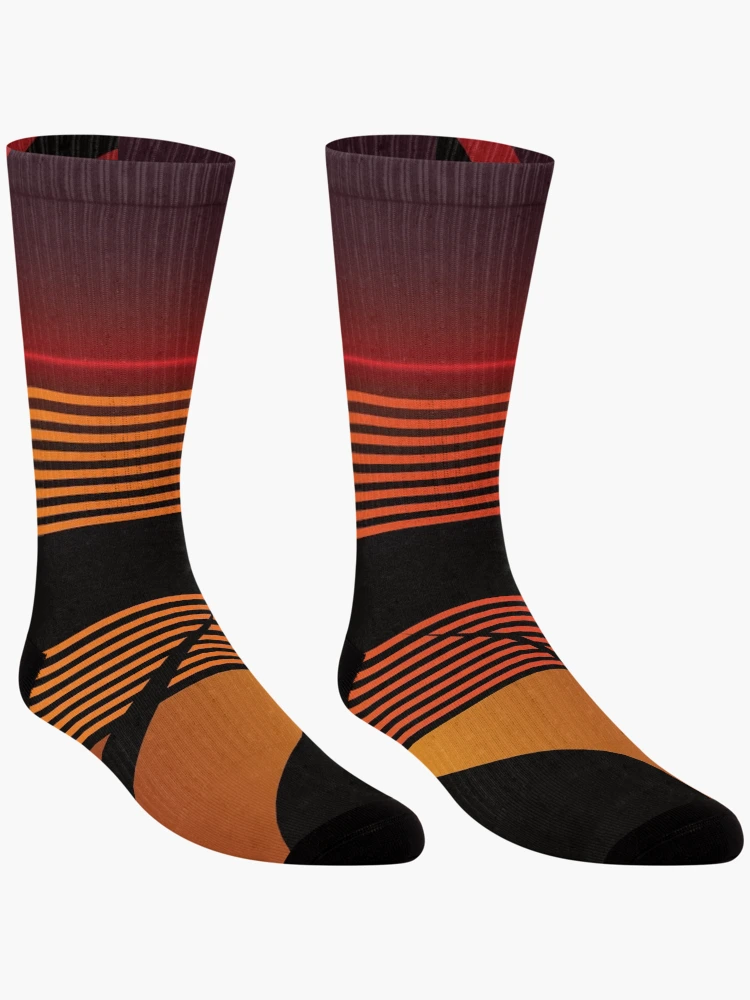 Thumbnail 3 of 5, Socks, Abstract Grid designed and sold by RGSMOOTHFINGER.
