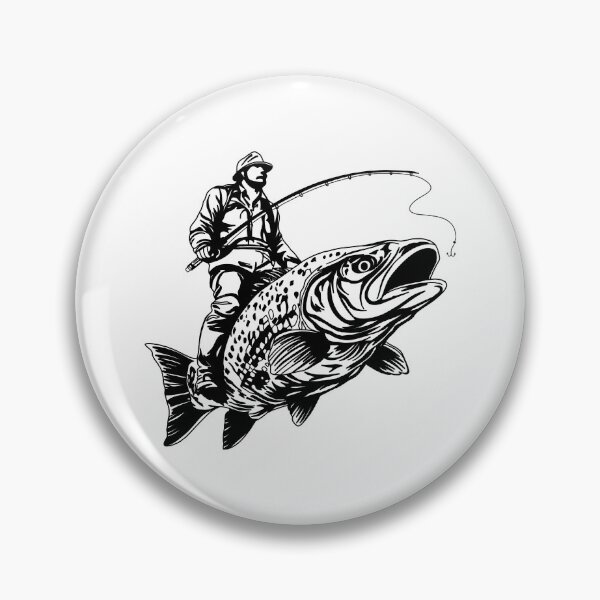 Item preview, Trout Master designed and sold by ethnicdrawing.