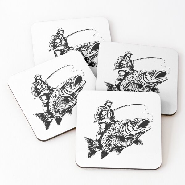 Item preview, Trout Master designed and sold by ethnicdrawing.
