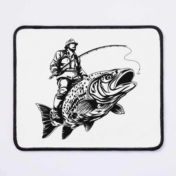 Item preview, Trout Master designed and sold by ethnicdrawing.