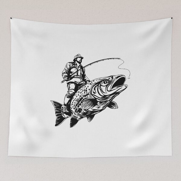 Item preview, Trout Master designed and sold by ethnicdrawing.