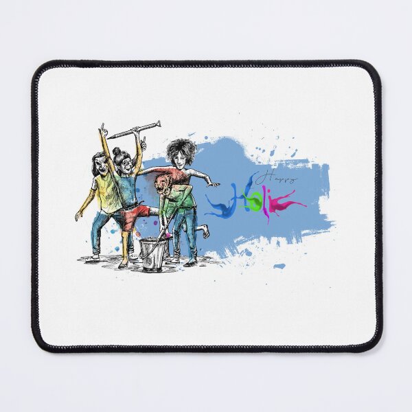 Item preview, Young generation playing in colorful Holi festival designed and sold by TirrellColister.