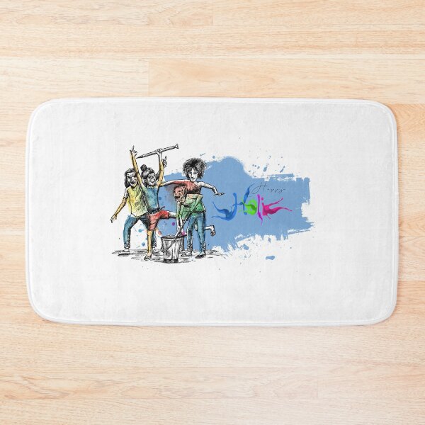 Item preview, Young generation playing in colorful Holi festival designed and sold by TirrellColister.
