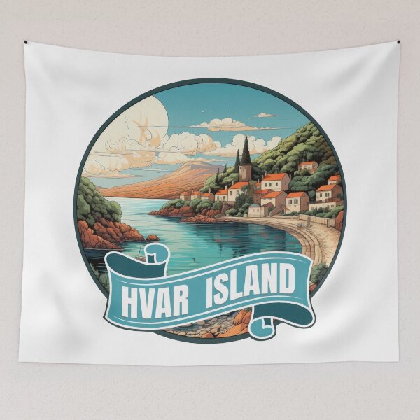 Item preview, Hvar Island Croatia designed and sold by duke818.