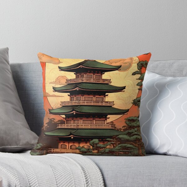 Item preview, Zen Temple Pagoda designed and sold by entwithanaxe.