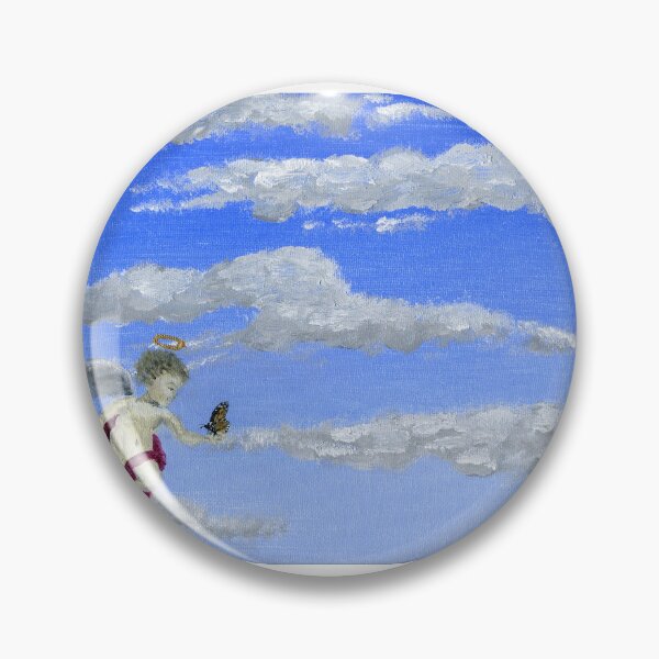 Item preview, Cherub Painting designed and sold by artbyheallocco.