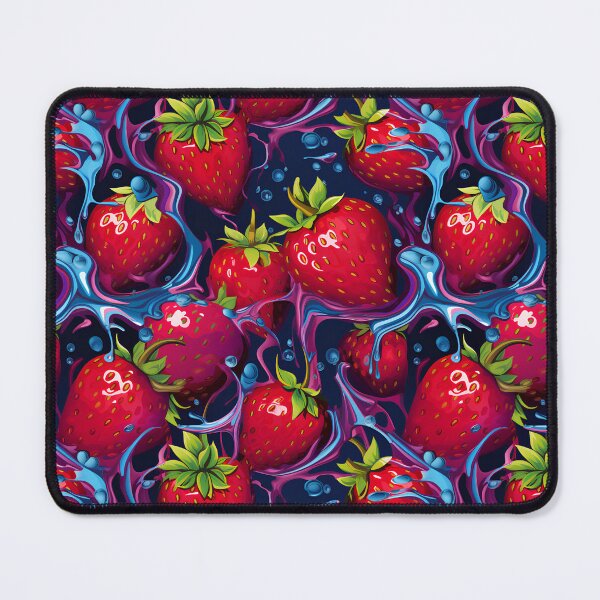 Item preview, Juicy Strawberry Pattern designed and sold by Design-Fountain.