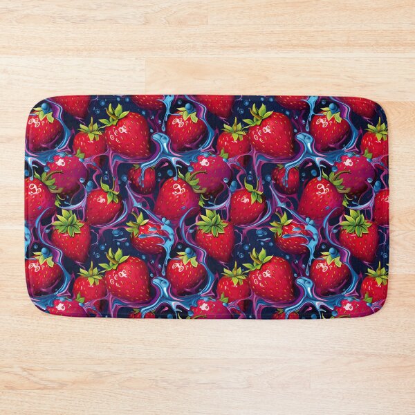 Item preview, Juicy Strawberry Pattern designed and sold by Design-Fountain.