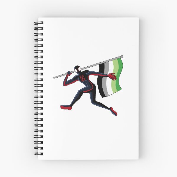 Item preview, aromantic pride miles morales designed and sold by macaronisour.