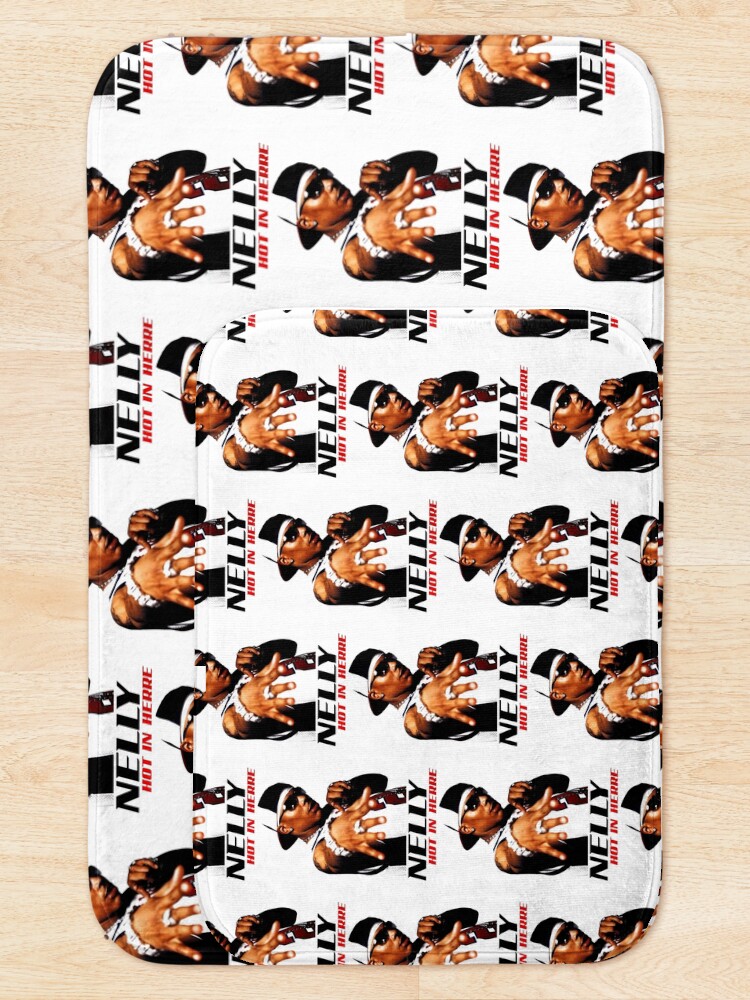 Thumbnail 5 of 6, Bath Mat, NELLY RAPPER designed and sold by BoutiqueGeorge.