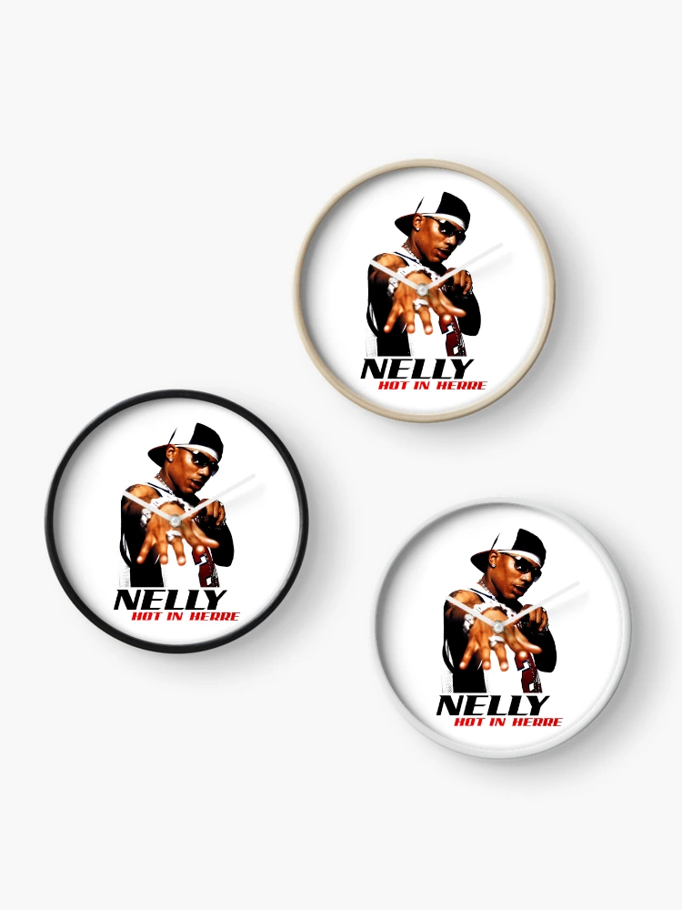 Thumbnail 3 of 4, Clock, NELLY RAPPER designed and sold by BoutiqueGeorge.