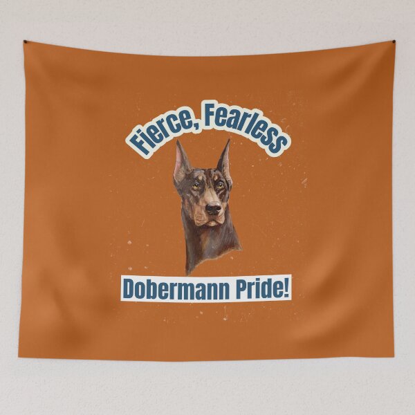 Item preview, "Dapper Dobermann: Unleash Your Style!" designed and sold by Thehobbiehouse.