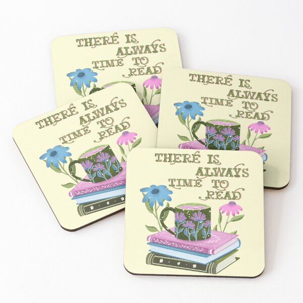 Item preview, Teatime with good books designed and sold by pinkyfish1010.