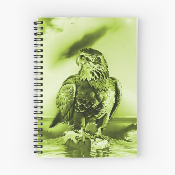 Item preview, Lime Green American Bald Eagle designed and sold by deniselynnimage.