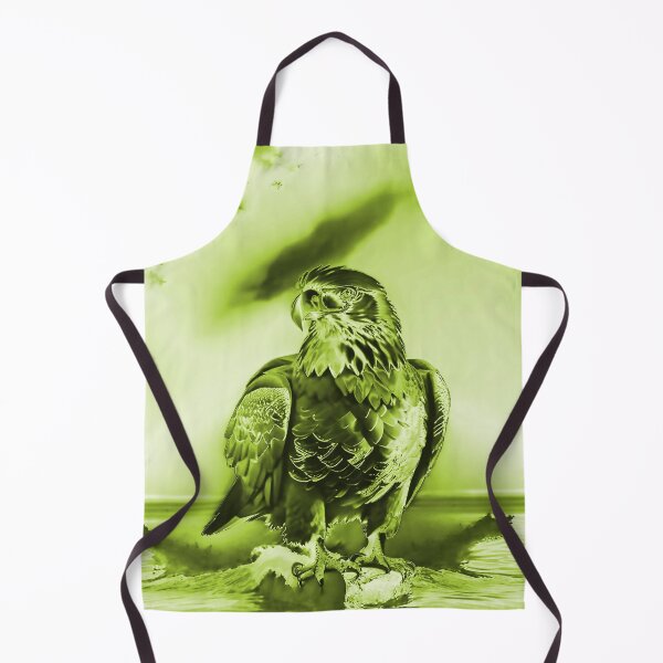 Item preview, Lime Green American Bald Eagle designed and sold by deniselynnimage.