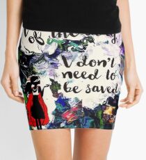The hero of the story Mini Skirt