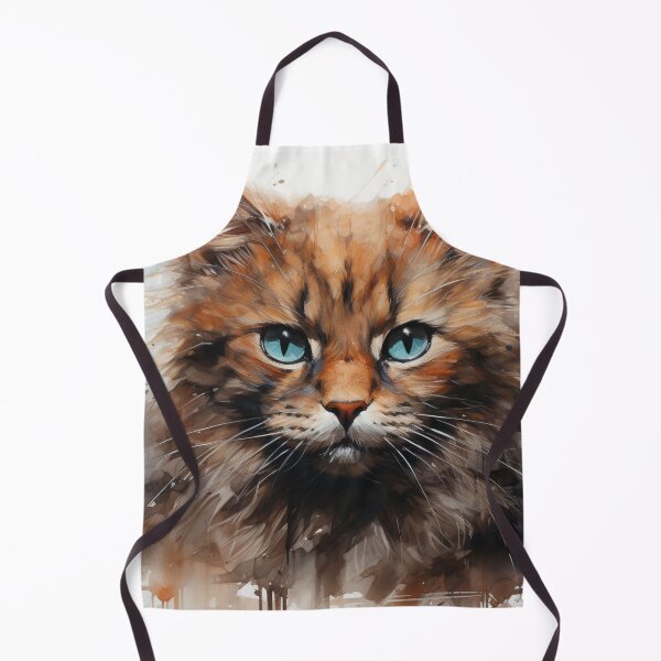 Item preview, Orange Cat with Blue Eyes designed and sold by ShakaLife.org.