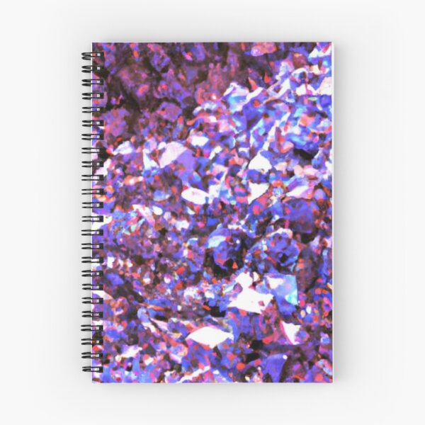 Item preview, Abstract Purple and Pink Crystal Pattern designed and sold by calibrit.