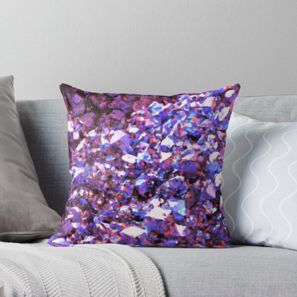 Item preview, Abstract Purple and Pink Crystal Pattern designed and sold by calibrit.