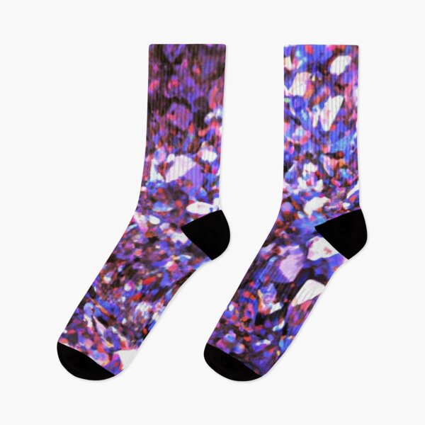 Item preview, Abstract Purple and Pink Crystal Pattern designed and sold by calibrit.