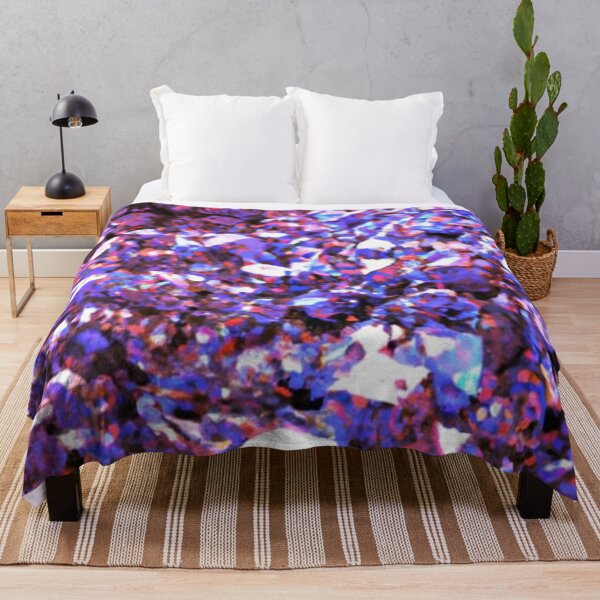 Item preview, Abstract Purple and Pink Crystal Pattern designed and sold by calibrit.