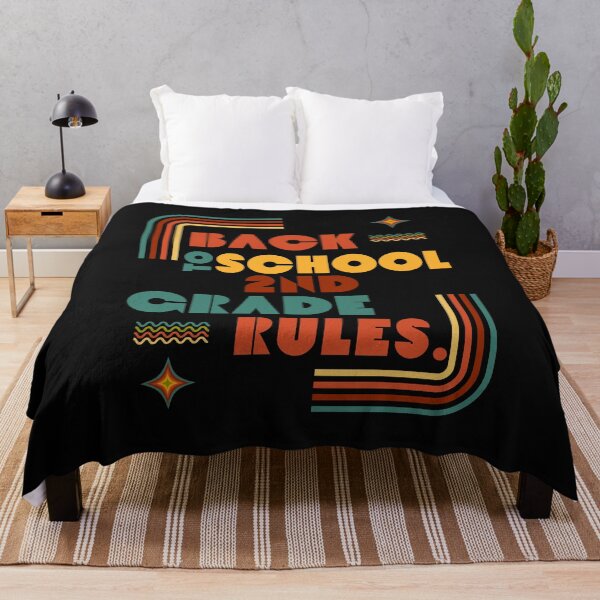 Item preview, BACK TO SCHOOL 2ND GRADE RULES. designed and sold by MyKinsDoodles.