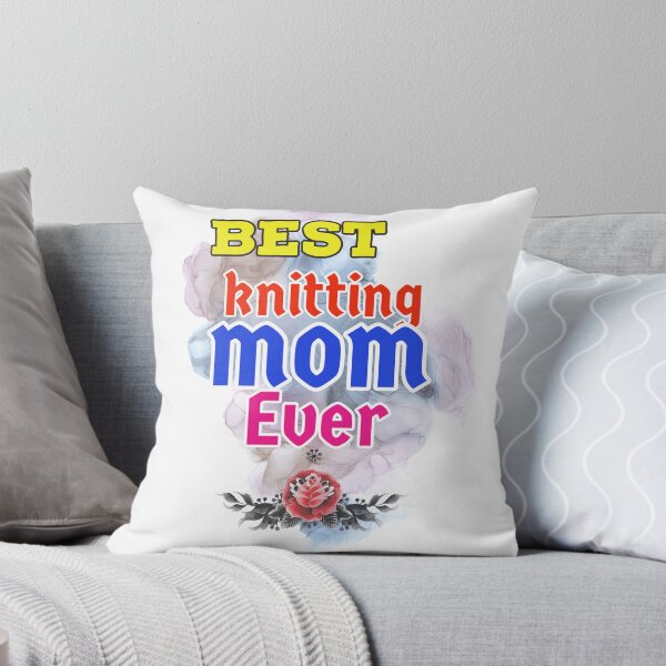 Item preview, Best knitting mom ever  designed and sold by Bovi1212.