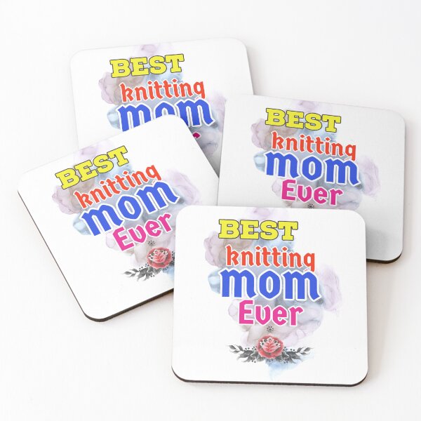 Item preview, Best knitting mom ever  designed and sold by Bovi1212.