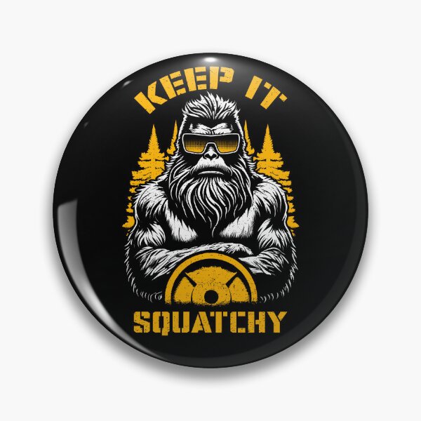 Item preview, Keep It Squatchy Bigfoot Workout Funny Gym Fitness designed and sold by GrandeDuc.