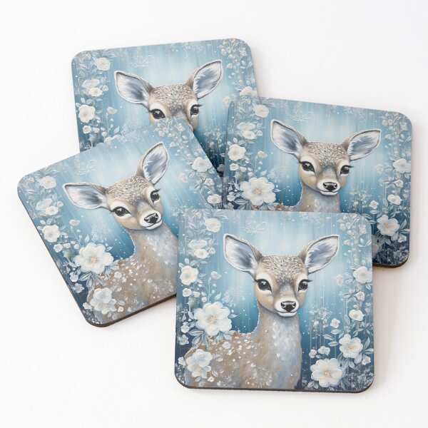 Item preview, Deer Painting designed and sold by Nocturne  Paws.