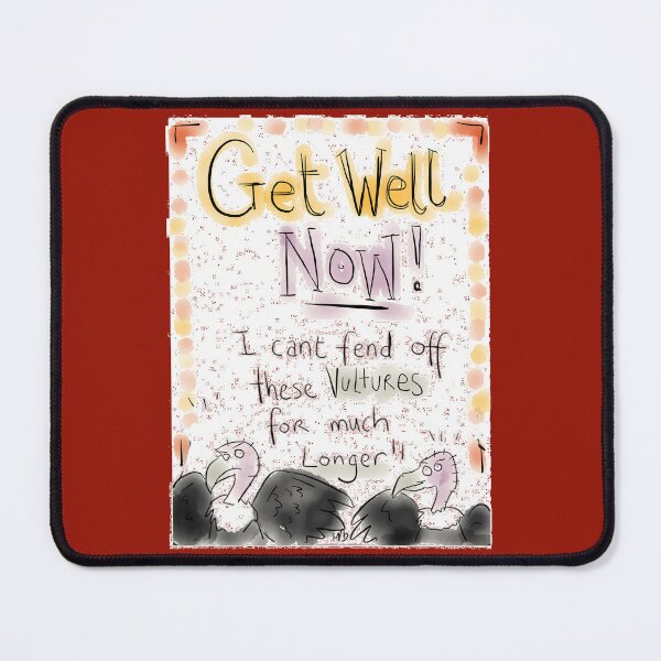 Item preview, GET WELL Vultures!  Postcard 	 designed and sold by gjvcadyc4.
