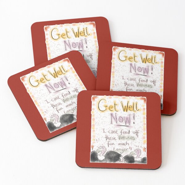Item preview, GET WELL Vultures!  Postcard 	 designed and sold by gjvcadyc4.