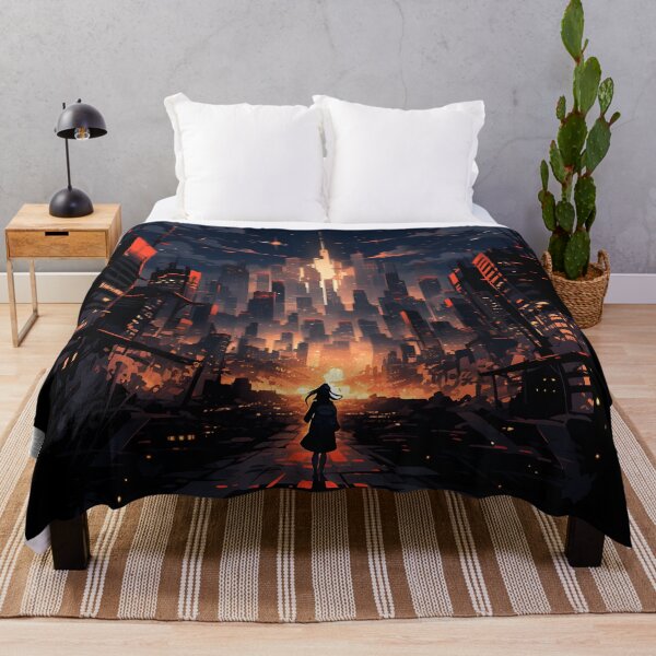 Item preview, Dynamic Comic Book Cityscape - Urban Art Illustration designed and sold by Print Finds.