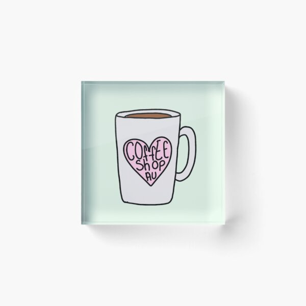 Item preview, Coffee Shop AU designed and sold by NerdCorner.