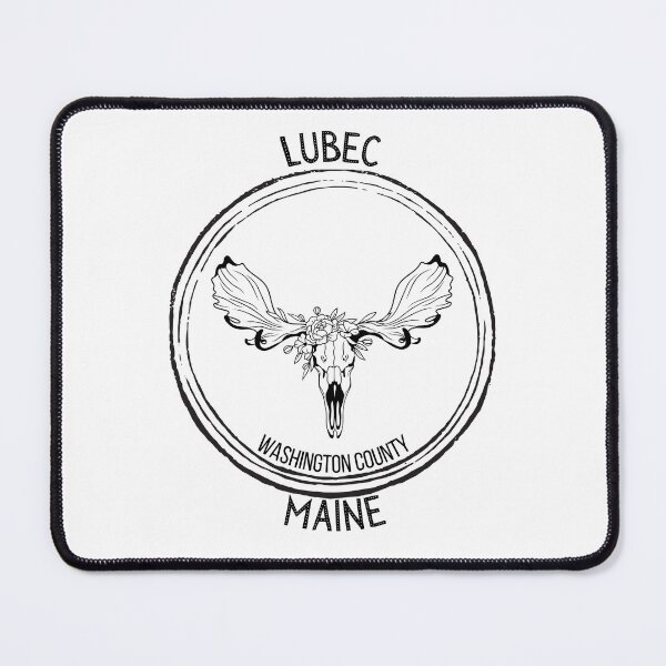 Item preview, Lubec Maine Moose Skull designed and sold by Ashley Gagnon.