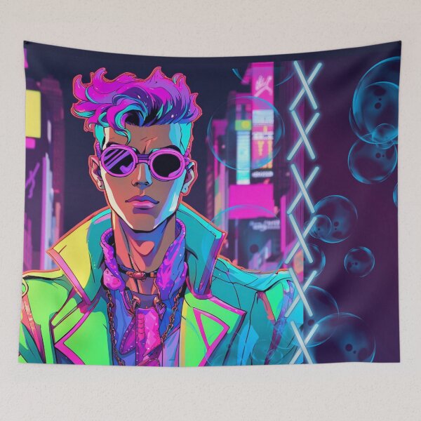 Item preview, neon punk BRO designed and sold by V.I.A | ART.