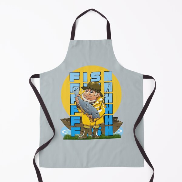 Item preview, Funny Outdoors Fisherman's large trophy fish Fritts Cartoons designed and sold by Shean Fritts.